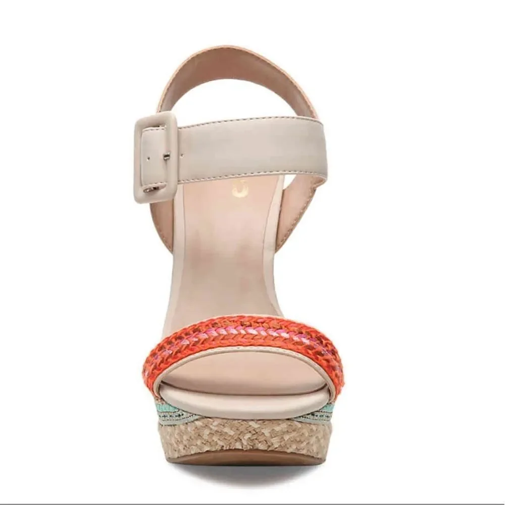 Mix No. 6 - Jordie‎ Platform Wedge Heel Size 8.5.  B60